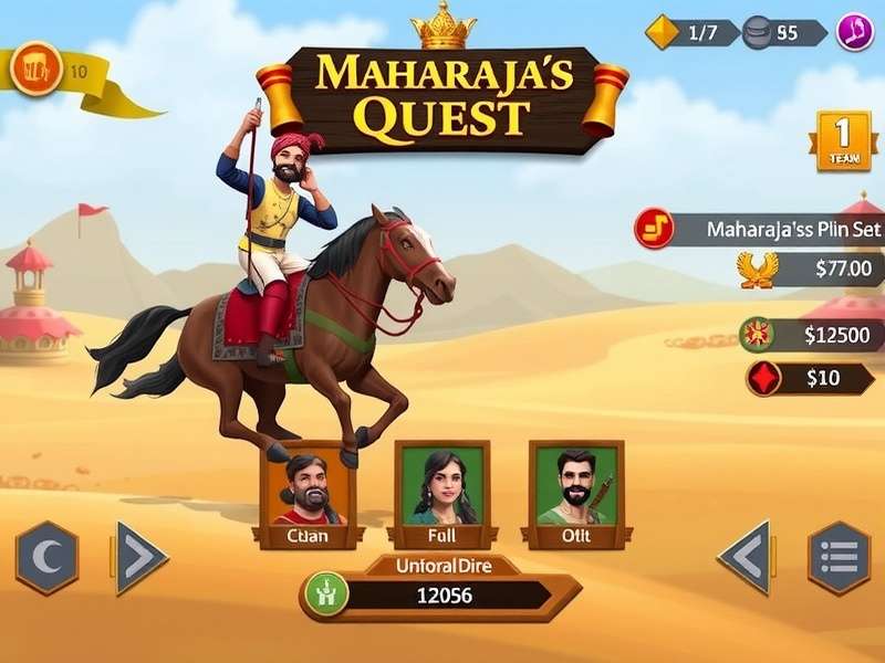 Maharaja S Polo Quest Gameplay Screenshot